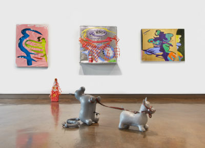 Artworks by Jiajia Li and Zidong Chen. BFA Fine Arts Exhibition. SVA Chelsea Gallery, New York