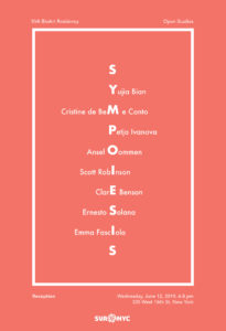 Sympoiesis - SVA Bio Art Residency Poster
