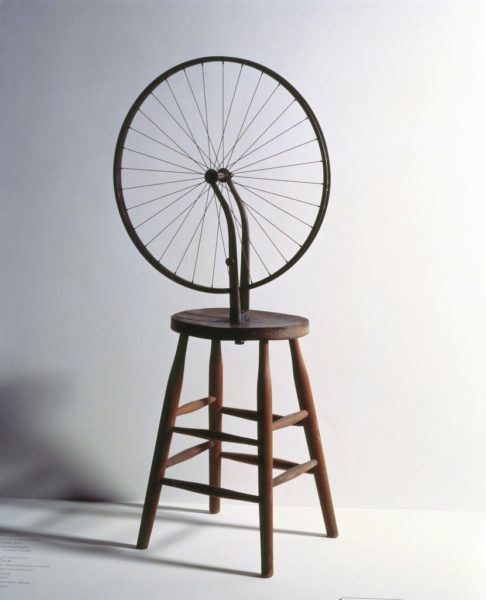 Marcel Duchamp: Bicycle Wheel, 1913.